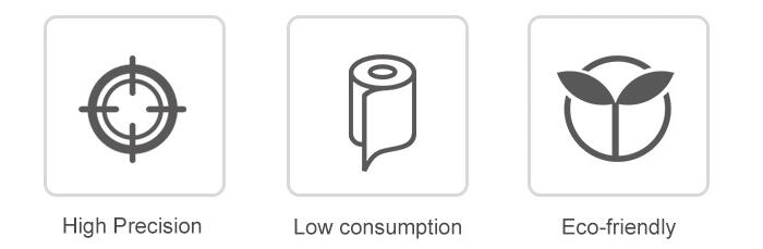 Alta precisión + bajo consumo + ecológico