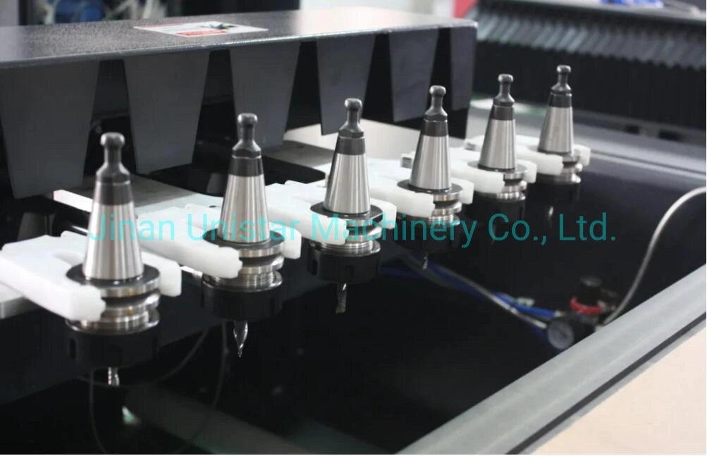 2140 Linear Atc CNC Router for Wooden Door Furnitures Cabinets Engraving Cutting Drilling with Hqd 9kw Automatic Tool Change Air Cooling Spindle