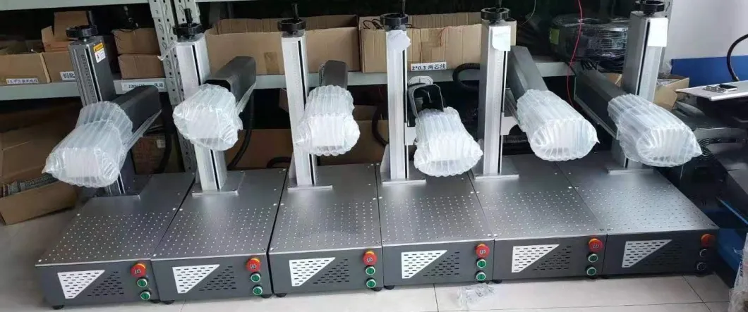 Max 50W Fiber Laser Marker Laser Marking Machine Depth Engraving on The Metals Jewelry