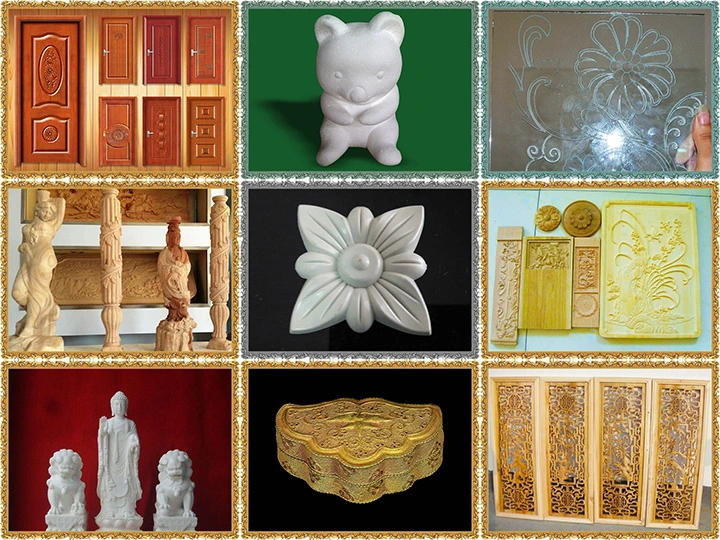 2140 CNC Machines, Wood CNC Router Wood Furniture Cutting Engraving Machine with Vacuum Wortable